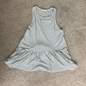 Striped tank top